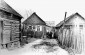 Minsk, Belarus. Huts in the ghetto. ©Yad Vashem Photo Archives